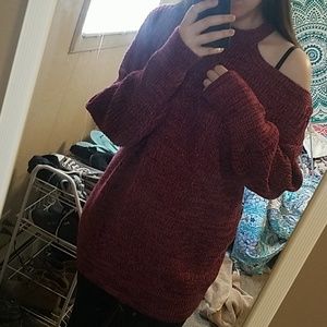 Cut out sweater/sweaterdress